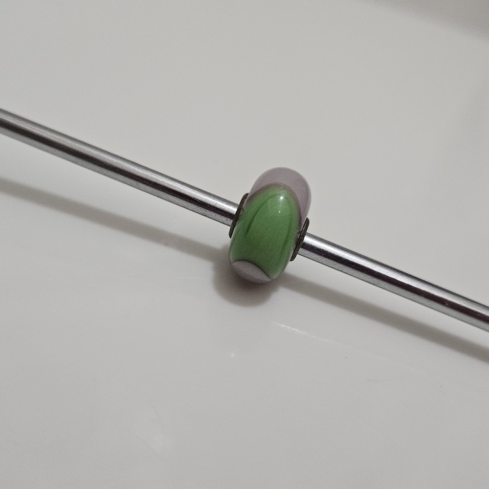 Trollbeads Mint Lavender Armadillo